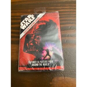 Star Wars Poster Playing Cards NIP Darth Vader Cartamundi Made in USA 2007